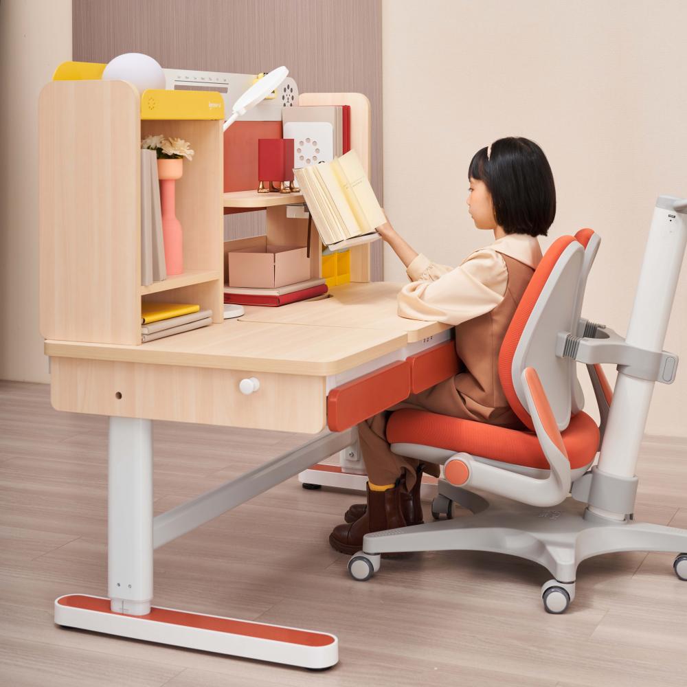 adjustable study table with chair