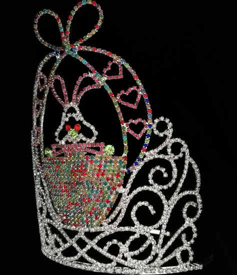 rhinestone tiara de pascua rhinestone easter tiara