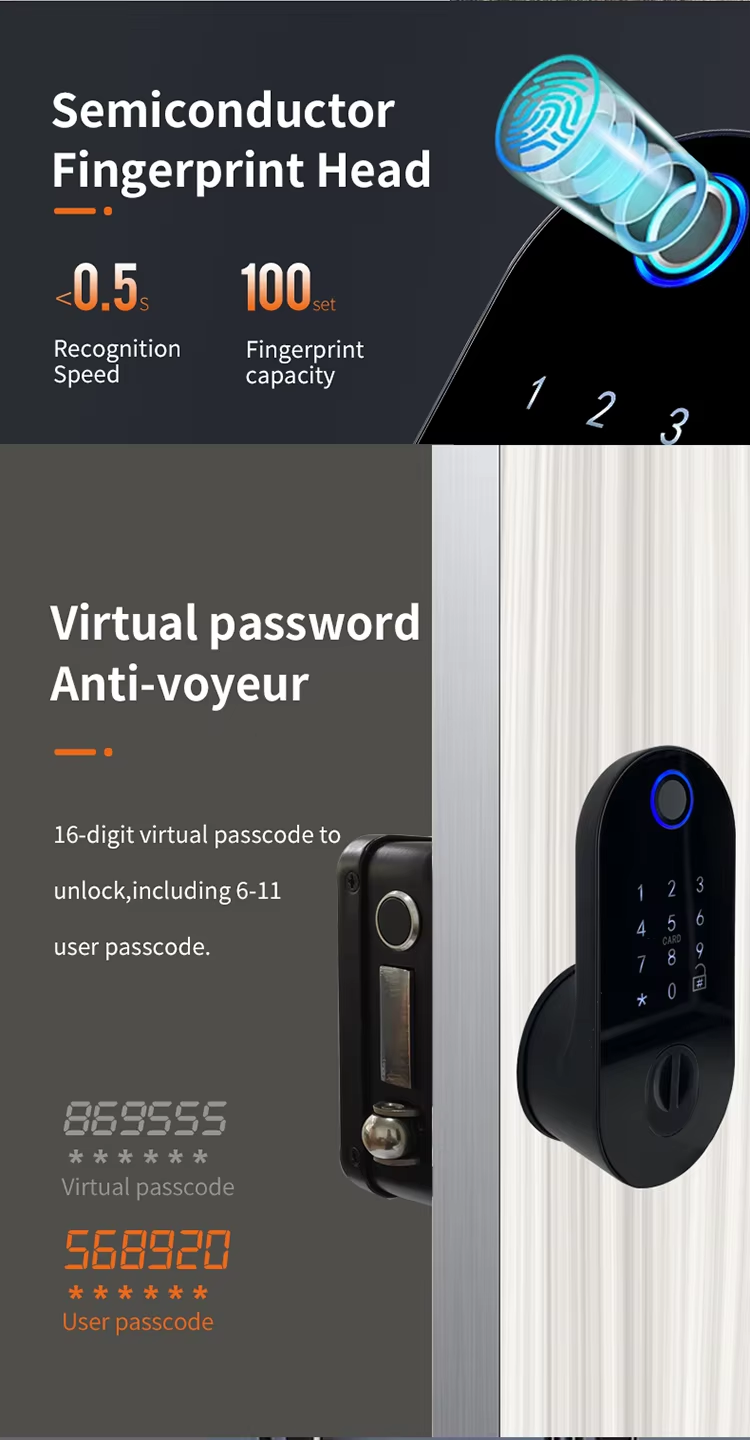 3 1 Fingerprint outdoor lock 3 1 Fingerprint outdoor lock