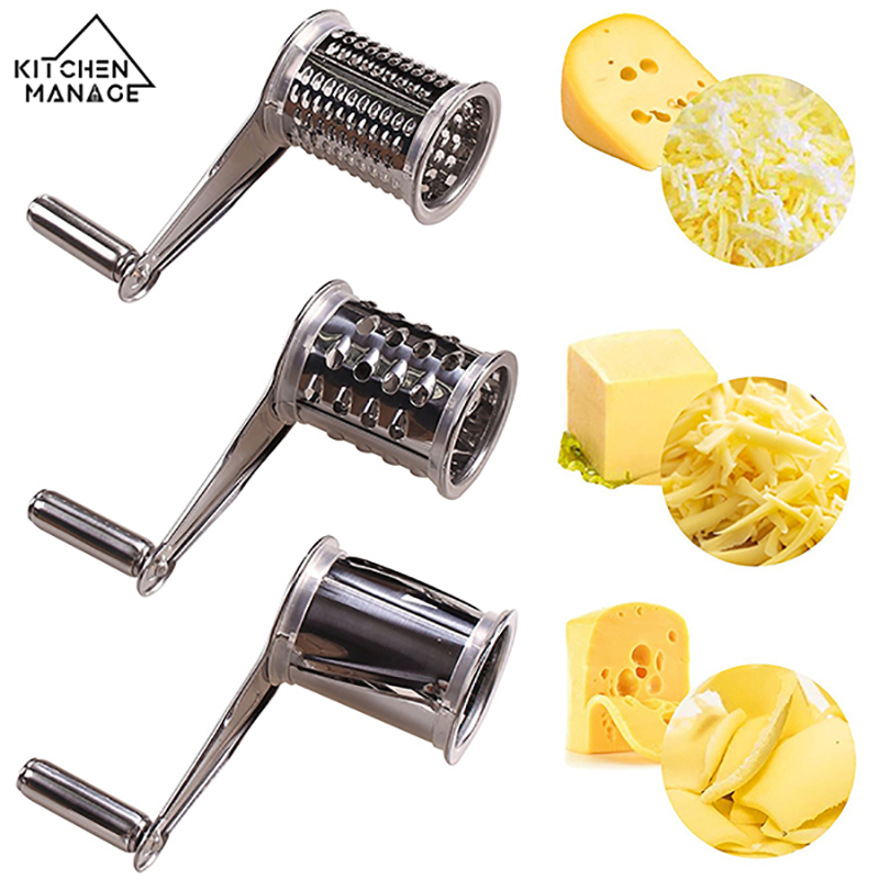 Hand Cranked Cheese Grater Cheese Shapes