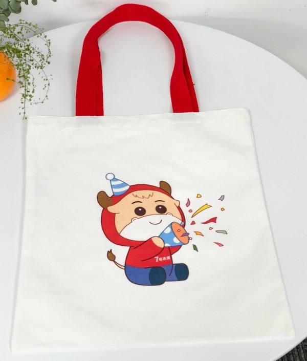 Cute cartoon large capacity canvas tote bags Cute cartoon large capacity canvas tote bags