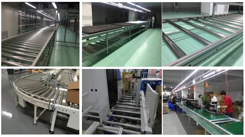 roller conveyor assembly line