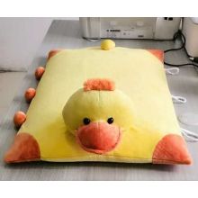 Lovely square yellow ducklings flat pillow mat