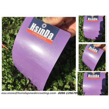 Powder Coating State Ral 4011 Metallic Pearl Paint Powder Coating China Manufacturer