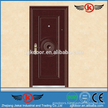 Jk S9040 Front Safety Door Design Iron Steel Security Metal Door China Manufacturer