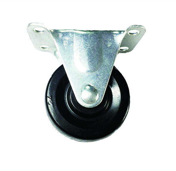 Light Duty Rubber Rigid Casters Light Duty Rubber Rigid Casters