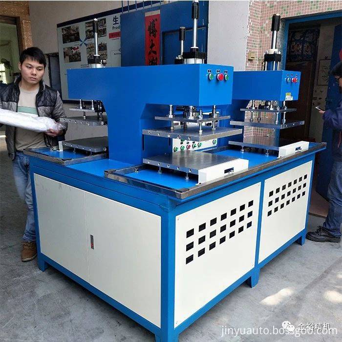 Four station embossing machine Four station embossing machine