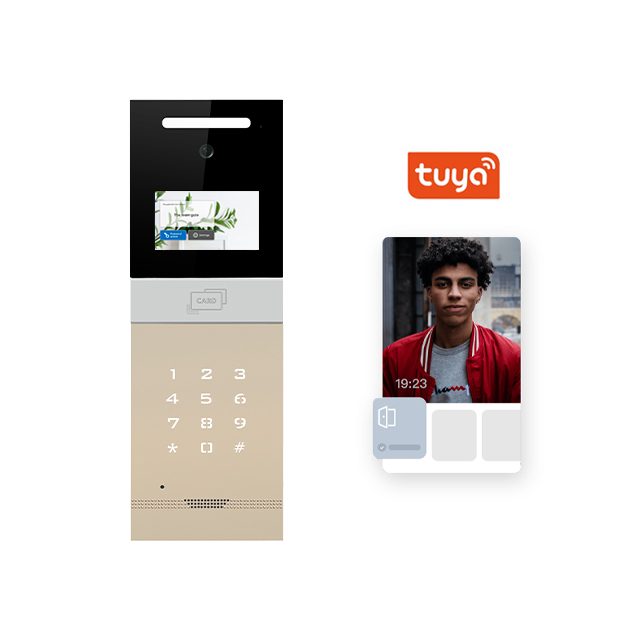 Smart doorphone with tuya