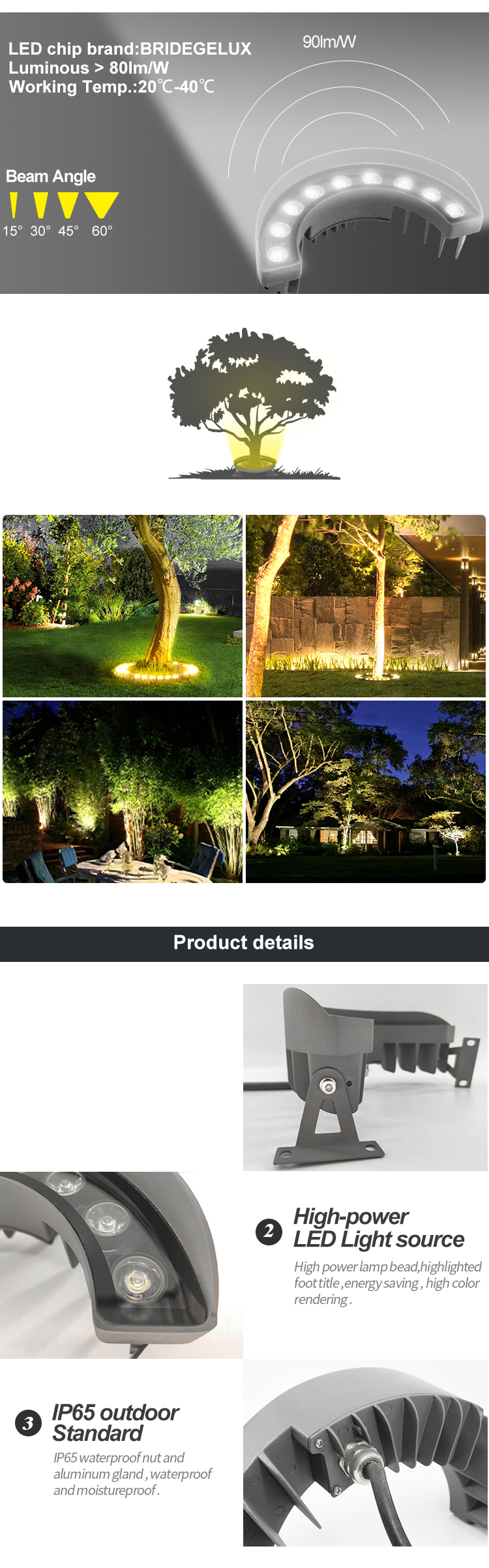 LED Tree Landscape Flood Light LED Tree Landscape Flood Light