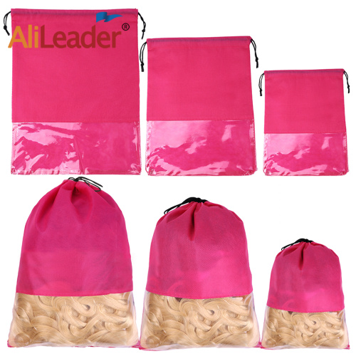 Wholesale Custom Hair Extension Non Woven Drawstring Bag Supplier, Supply Various Wholesale Custom Hair Extension Non Woven Drawstring Bag of High Quality