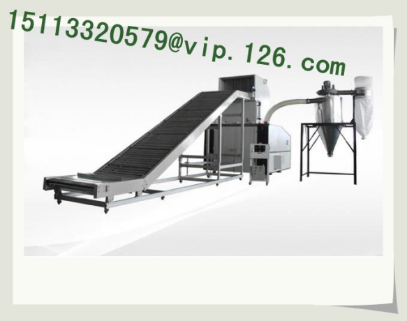 Large plastic crushing, automatic powder sifting and recycling line