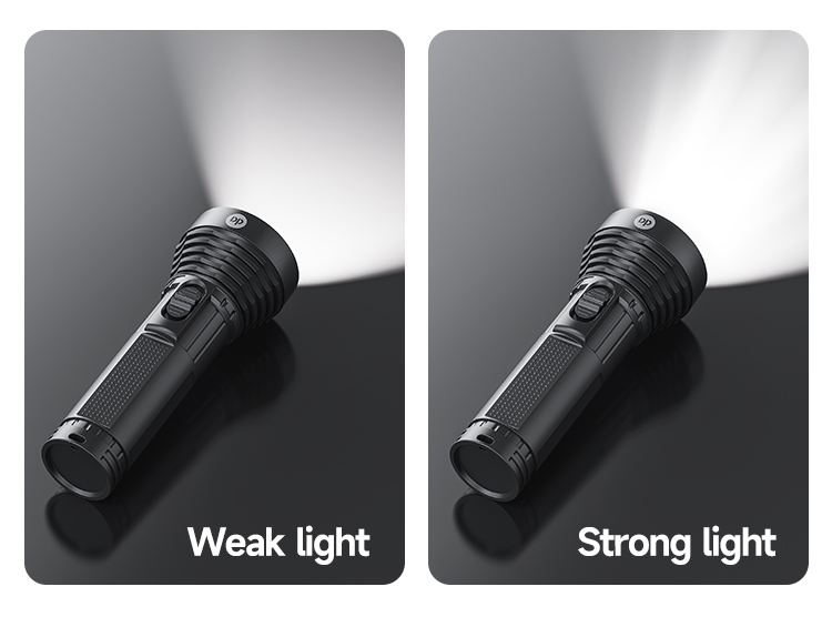 04-9005B-DP Wholesale Portable LED Rechargeable Flashlight Type-C 04-9005B-DP Wholesale Portable LED Rechargeable Flashlight Type-C