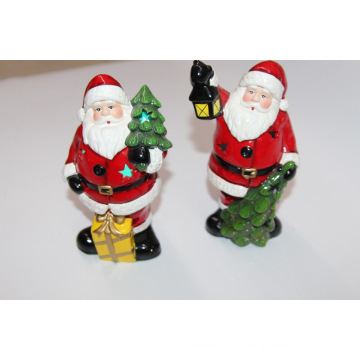 17cm Stand Up Santa Claus Keramik Tischdekoration Xmas China Hersteller
