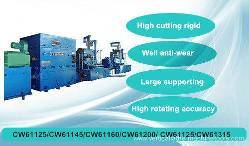 Horizontal Big Bore Lathe for sale