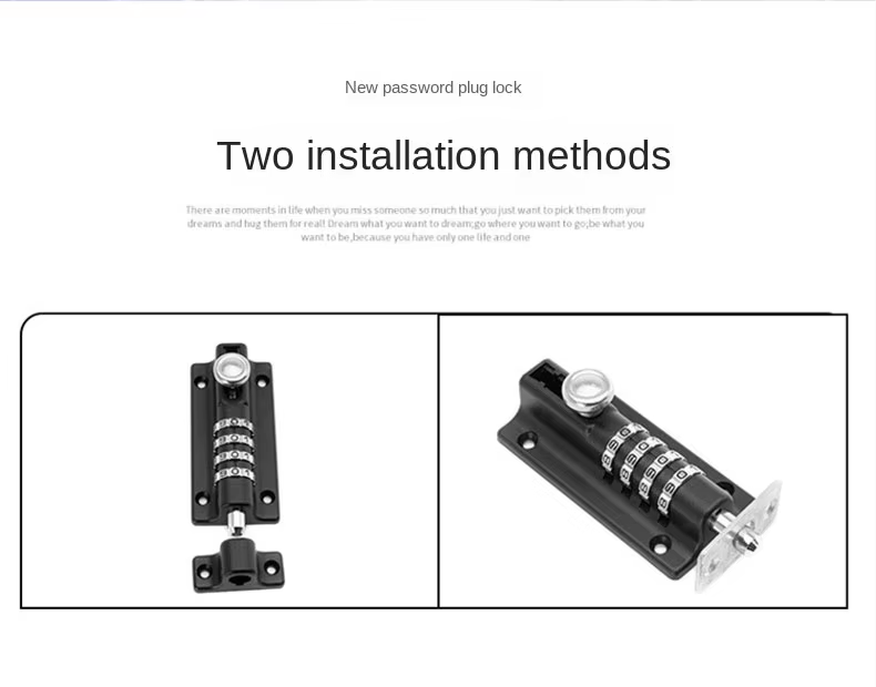 2 Password cabinet lock 2 Password cabinet lock
