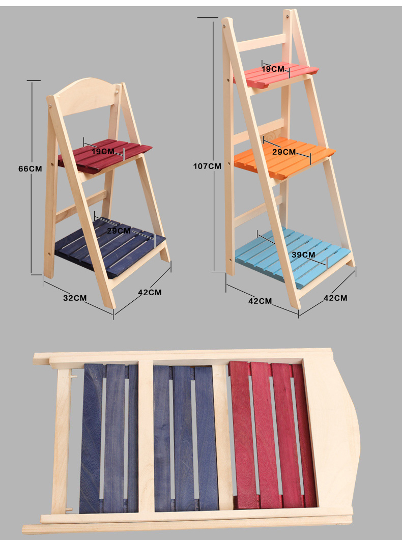 Wooden Flower Rack Wooden Flower Rack