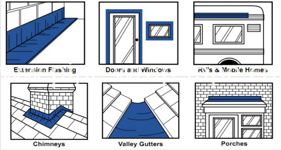 Aluminum Butyl Tape Aluminum Butyl Tape