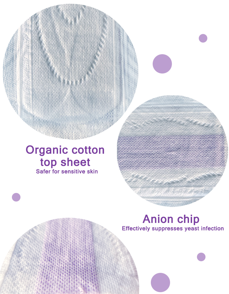 Lavender sanitary pad Lavender sanitary pad