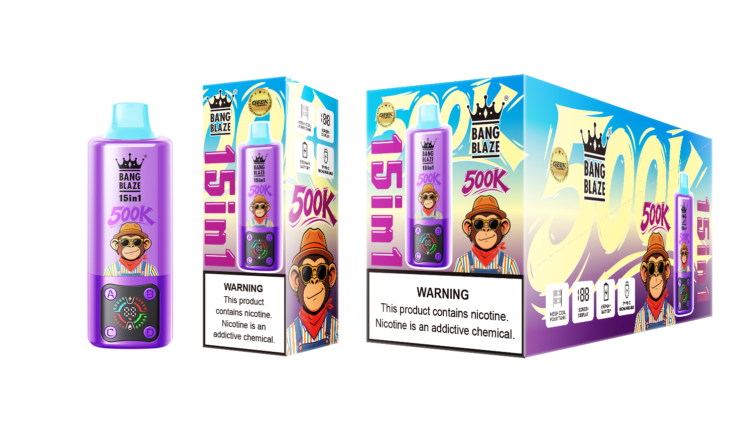 BNAG BLAZE 15in1 500K (6) BNAG BLAZE 15in1 500K (6)