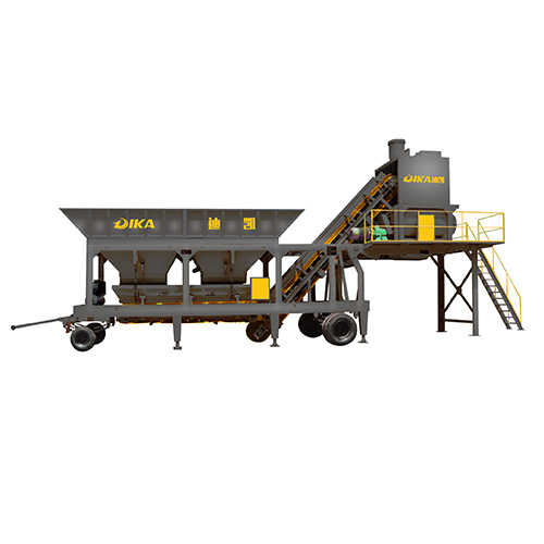 Mobile Concrete Mixing Plant