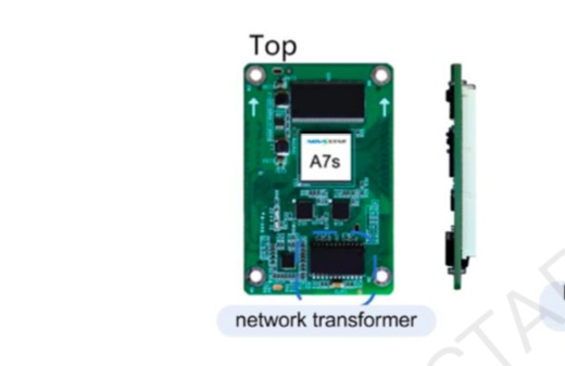 Aled Display Recibiendo Tarjeta A7s Modelo Aled Display Receiving Card A7s Model