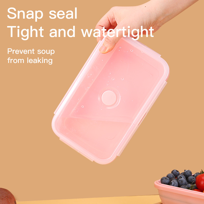 silicone lunch box MFZ-L007 silicone lunch box MFZ-L007