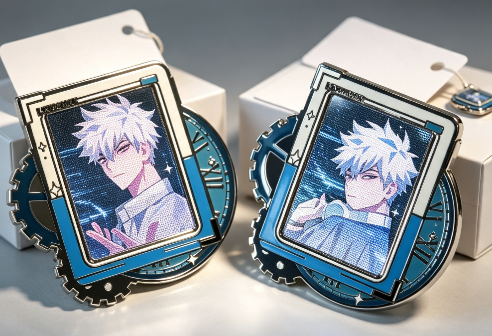 Custom Lenticular Raster Badge Custom Lenticular Raster Badge