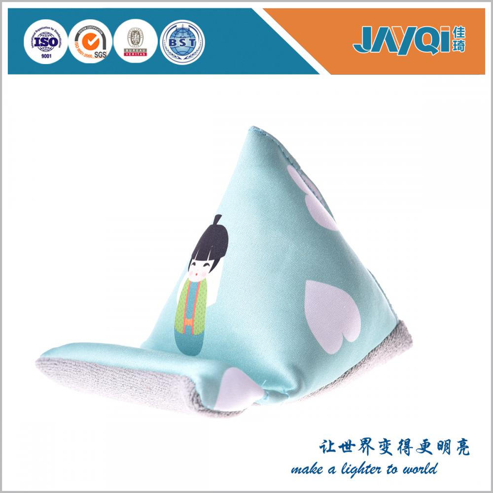 Microfiber Cell Phone Bean Bag Stand