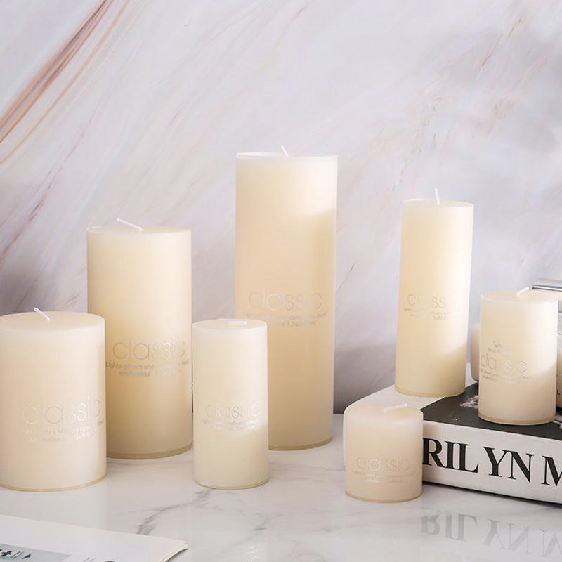 flat white candle flat white candle