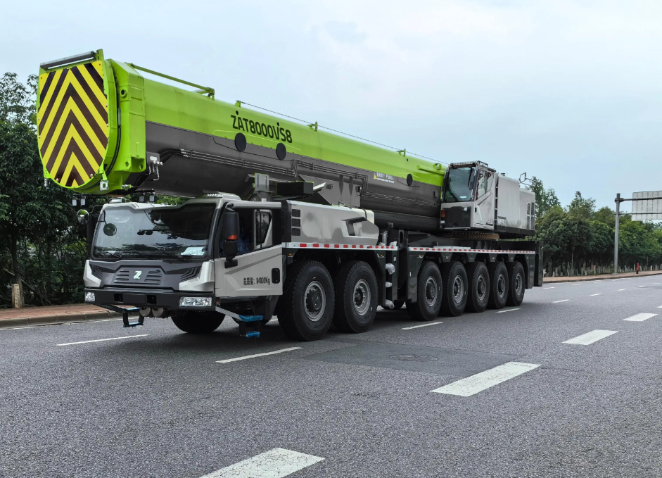 Zoomlion ZAT8000H ZAT8000H753 all terrain crane 1 Zoomlion ZAT8000H ZAT8000H753 all terrain crane 1