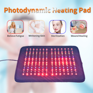 Red light therapy device wrap for body inflammation