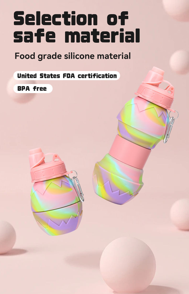 foldable water bottle MFZ-J013 foldable water bottle MFZ-J013
