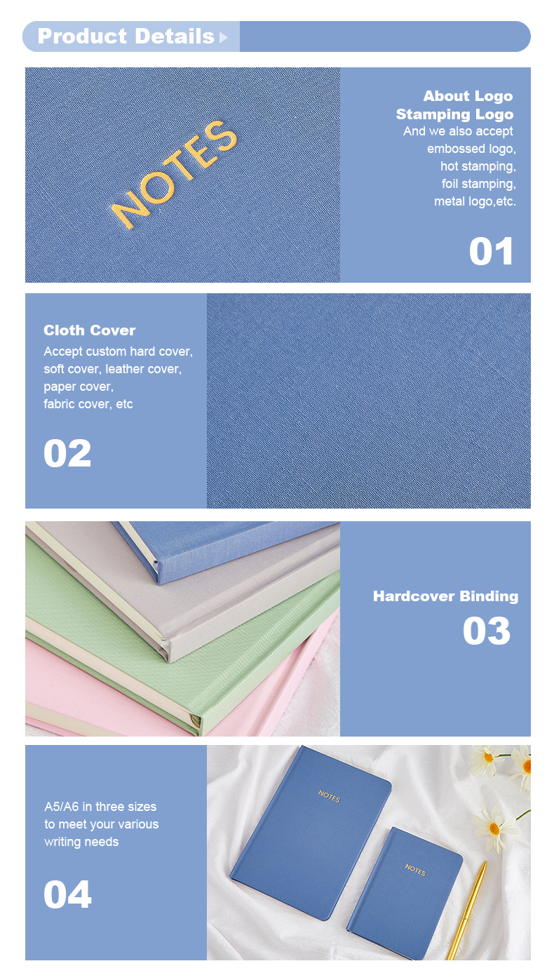 Cloth fabric cover sewing binding notebook12 Cloth fabric cover sewing binding notebook12
