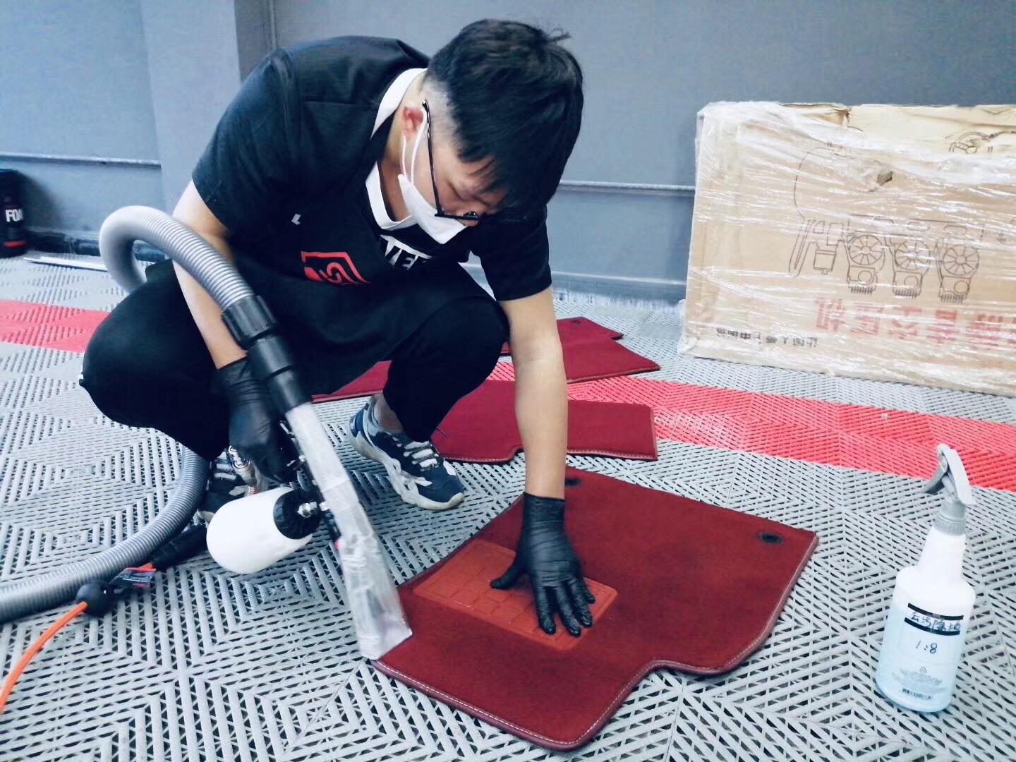 carpet cleaning gun