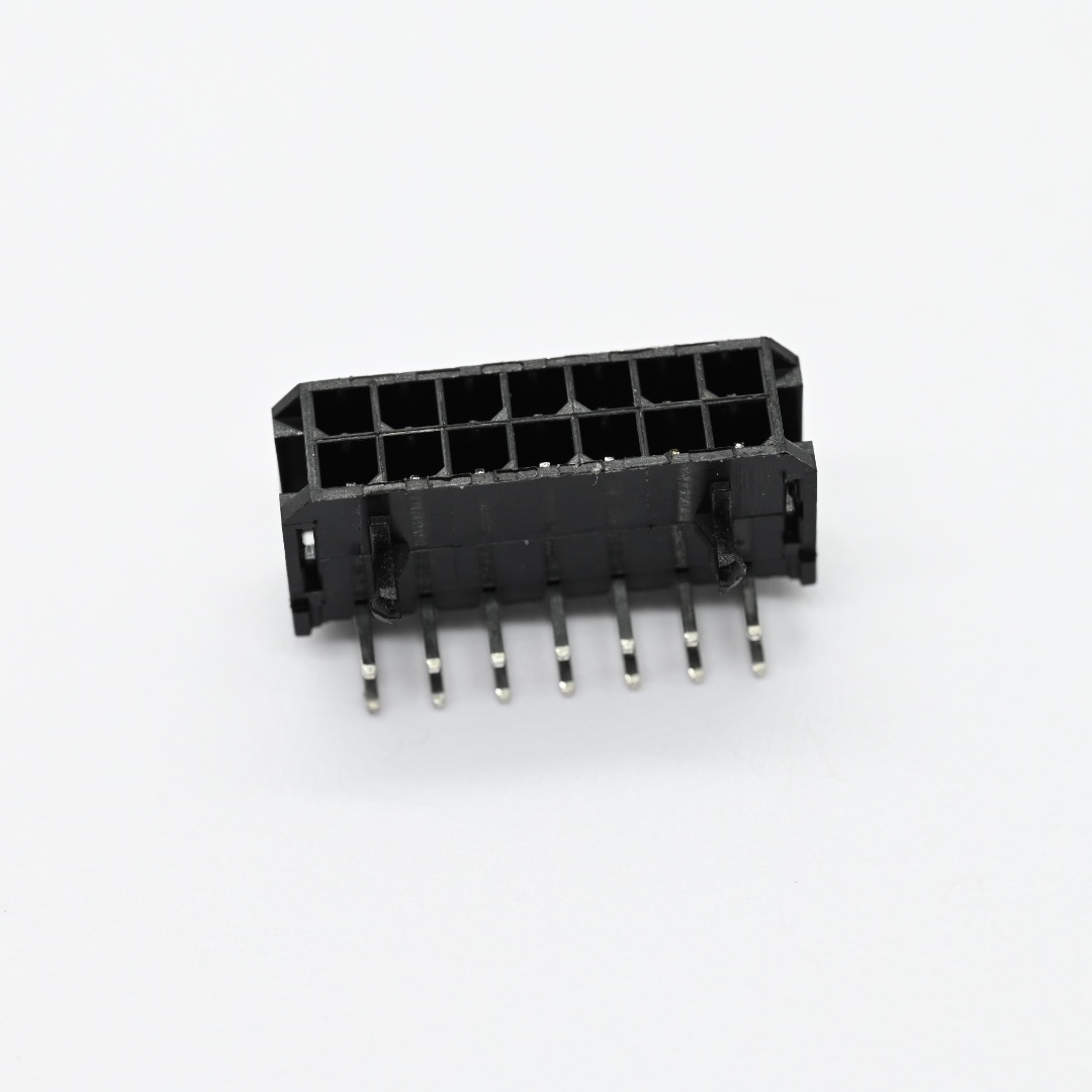 AW3045R-2×7p+MX3.0mm 90 wafer connector without locating pegs(5) AW3045R-2×7p+MX3.0mm 90 wafer connector without locating pegs(5)