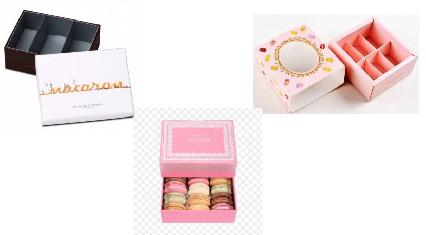 Macaroon paper box