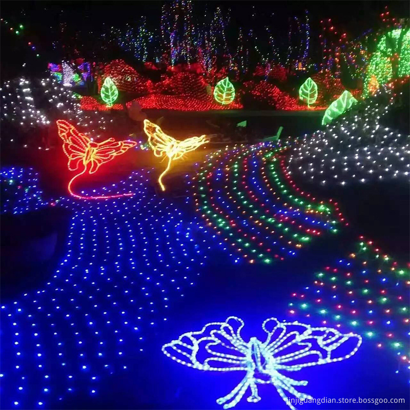 Christmas Net Lighting Christmas Net Lighting
