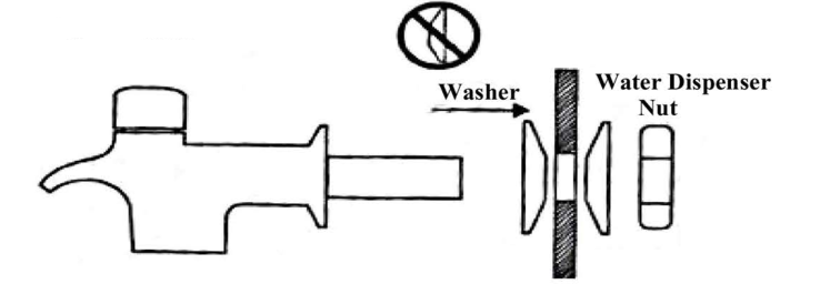 Пластиковый водопроводный кран по желанию Plastic water optional tap