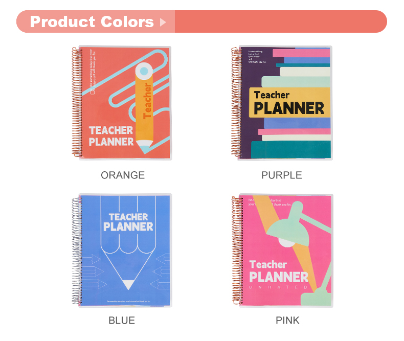 PET cover Teacher planner15 PET cover Teacher planner15