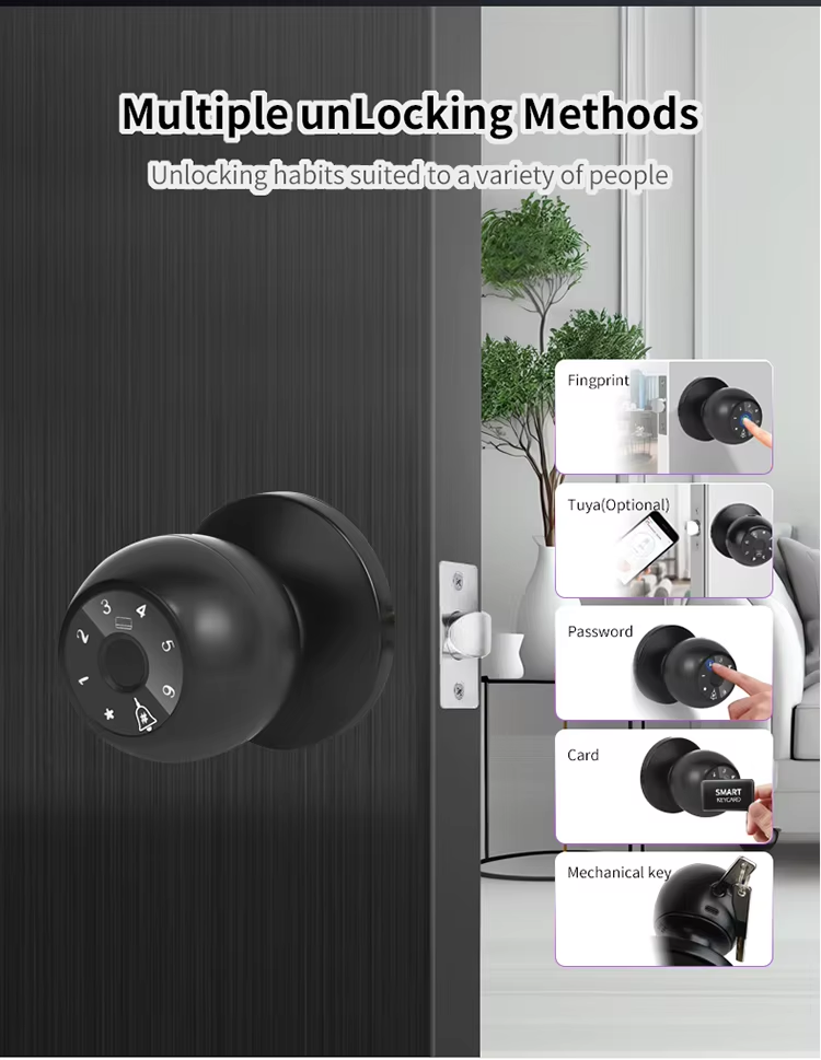 8 smart knob door lock 8 smart knob door lock