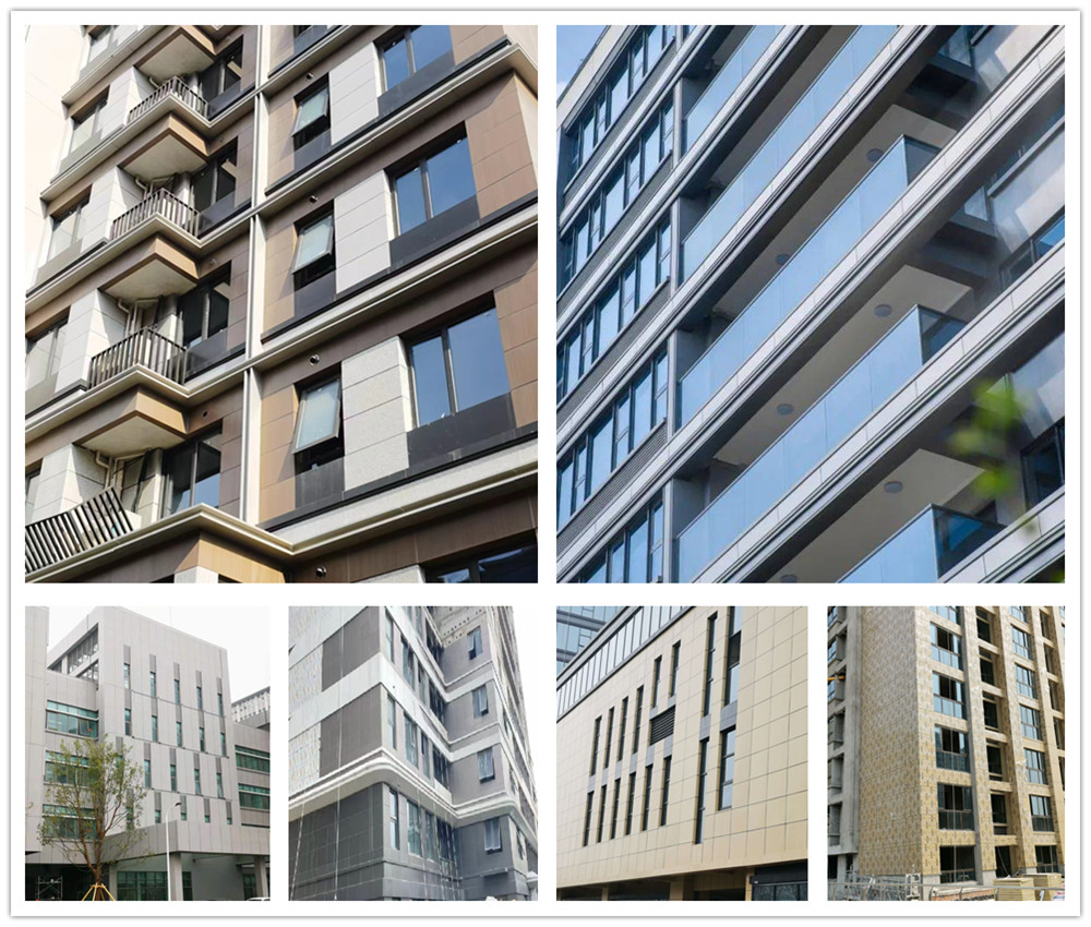 PVDF color coated aluminum for facade panel PVDF color coated aluminum for facade panel