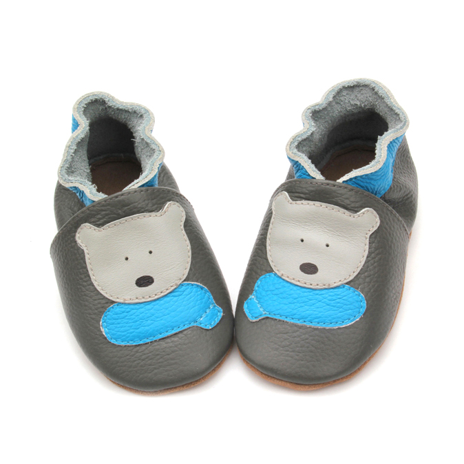 Γνήσια Δερμάτινα Cute μαλακά παπούτσια μωρών Hotsale Genuine Leather Cute Animal Soft Baby Shoes Hotsale