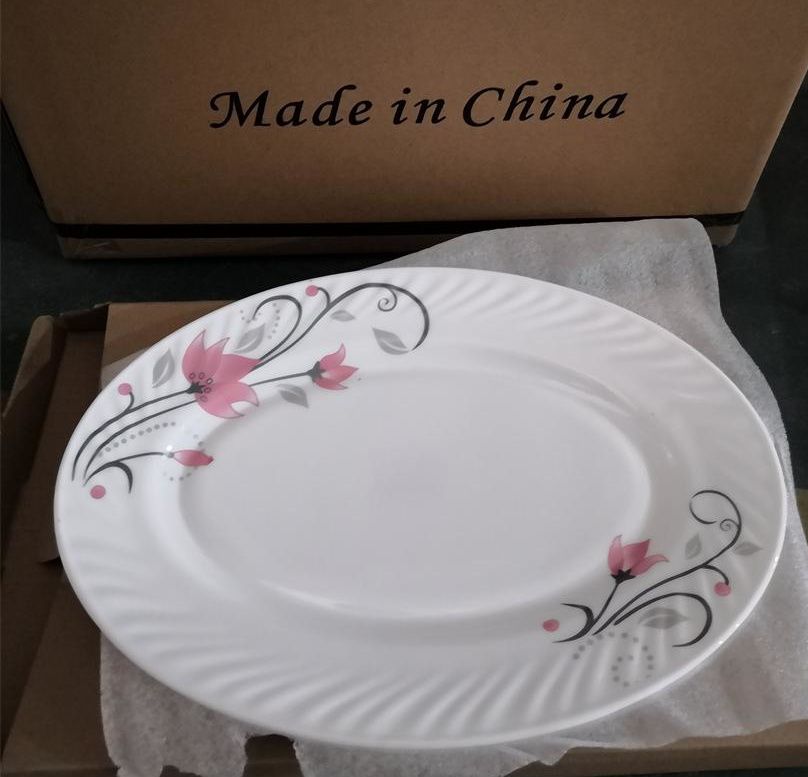 Овальная тарелка Oval Plate