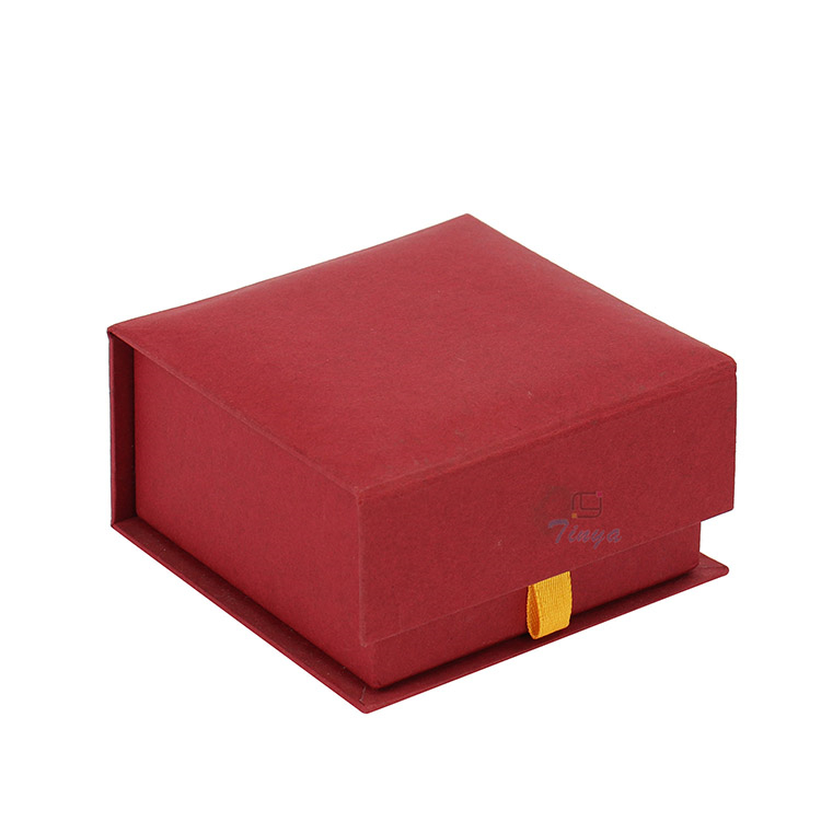 Kotak Kertas Anjing Pembungkus Kotak Kadbod Merah Earring Paper Box Packaging Red Cardboard Boxes