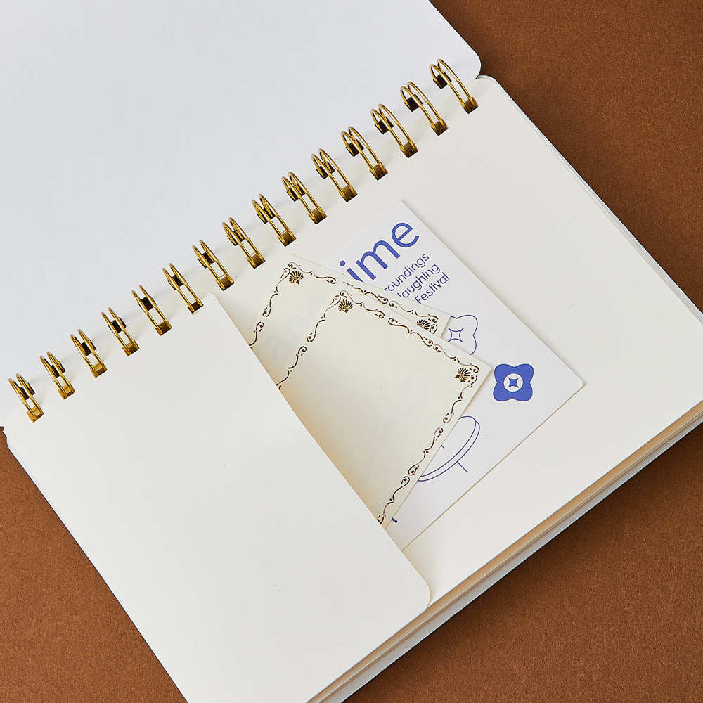 Wood material cover spiral notebook7 Wood material cover spiral notebook7