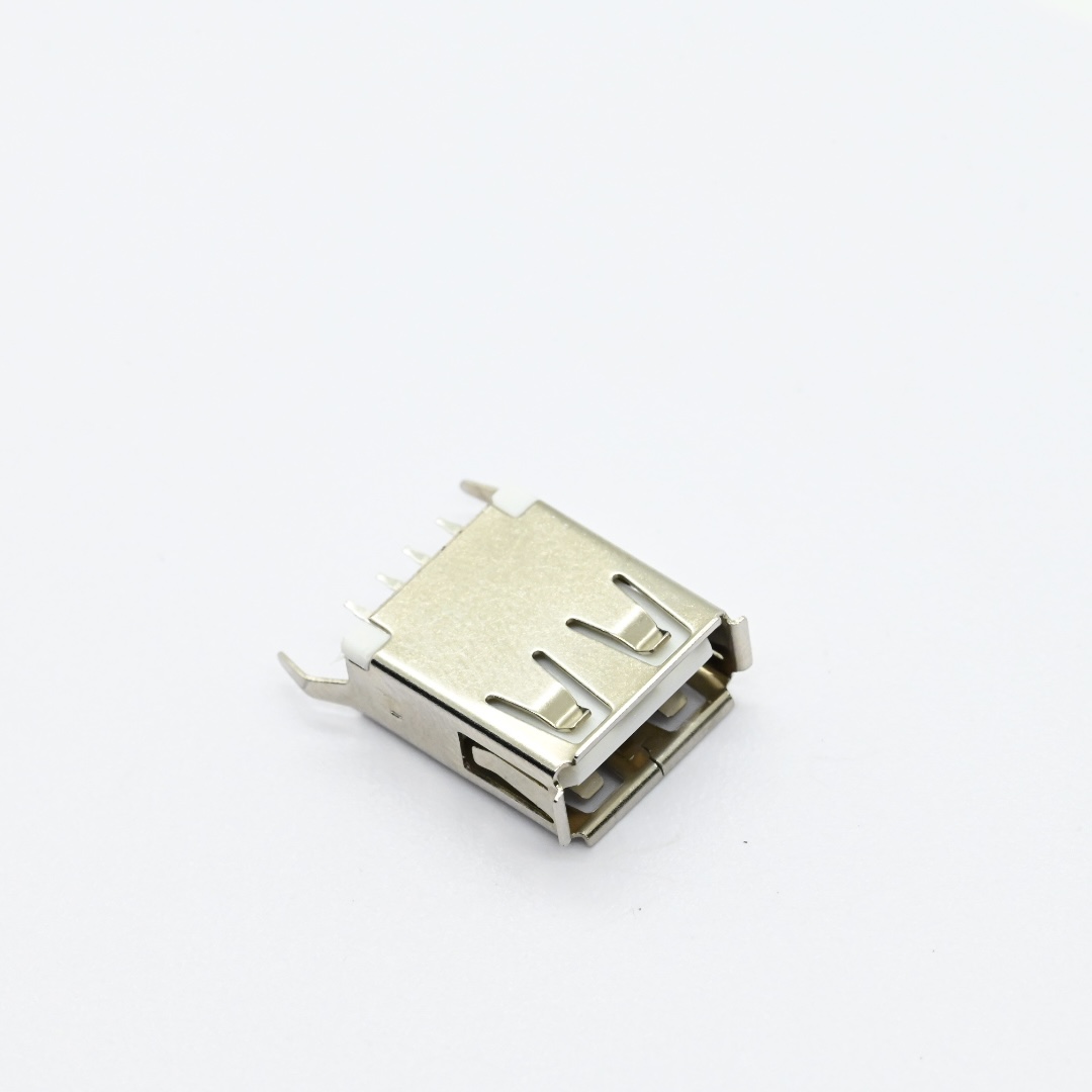 UAFS07B-BPBS0AD+USB A Type Receptacle Straight DIP L=15.lmm Crimping Bend Legs(6) UAFS07B-BPBS0AD+USB A Type Receptacle Straight DIP L=15.lmm Crimping Bend Legs(6)