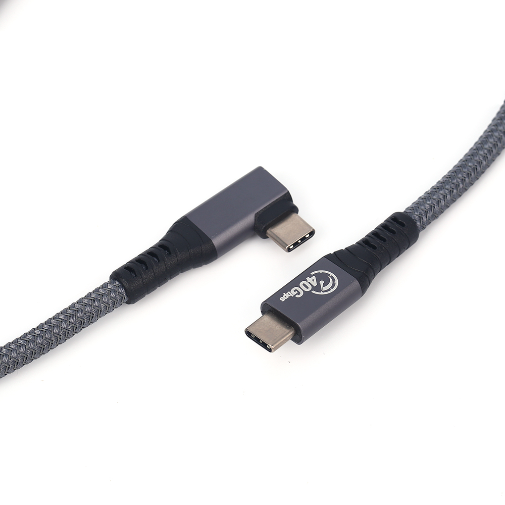 USB4.0 CM180 degrees TO CM90 degrees 40Gbps USB4.0 CM180 degrees TO CM90 degrees 40Gbps