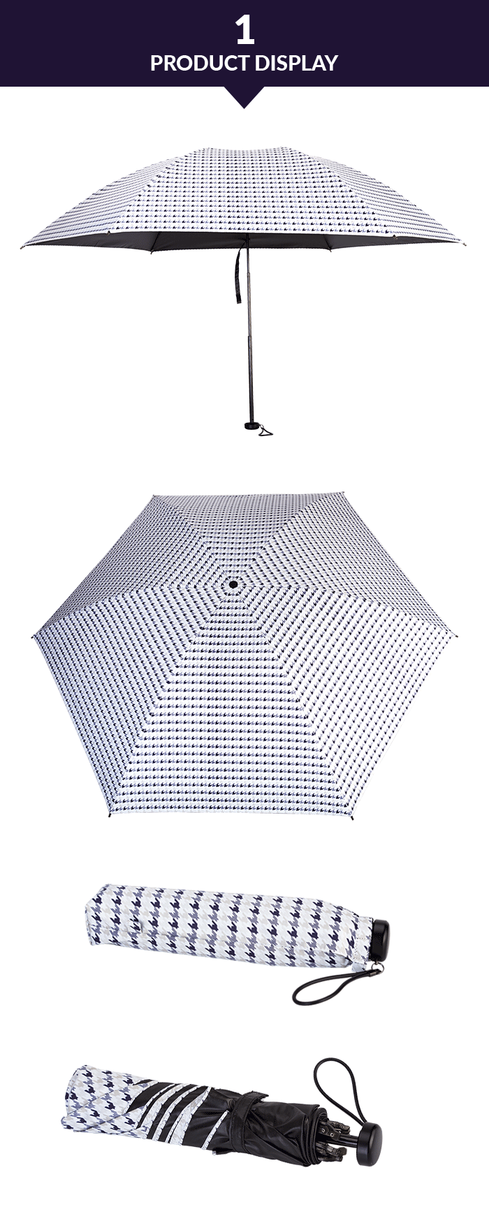 Taschenschirm Phantasie folding umbrella fancy