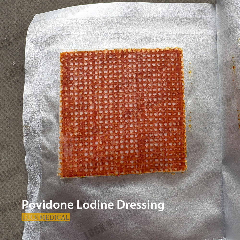 Povidone Lodine Dressing Gauze 03 Povidone Lodine Dressing Gauze 03