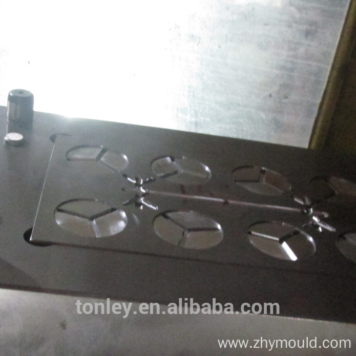 Pizza box of a tripod Pizza bracket \support plastic injection mould